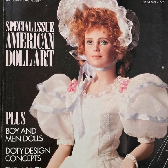 Doll Reader Magazine November 1993 Special Issue American Doll Art - Picture 3 of 3